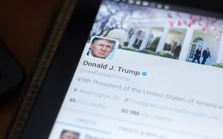 Βουτιά 7% για τη μετοχή της Twitter ύστερα από την αναστολή του λογαριασμού του Τραμπ