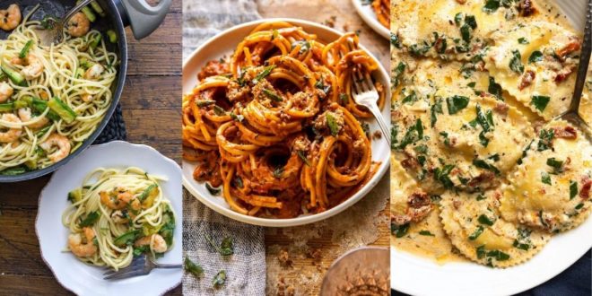 Pasta Lovers: 4 πεντανόστιμες και άκρως υγιεινές συνταγές ζυμαρικών με λιγότερες από 350 θερμίδες - BORO από την ΑΝΝΑ ΔΡΟΥΖΑ