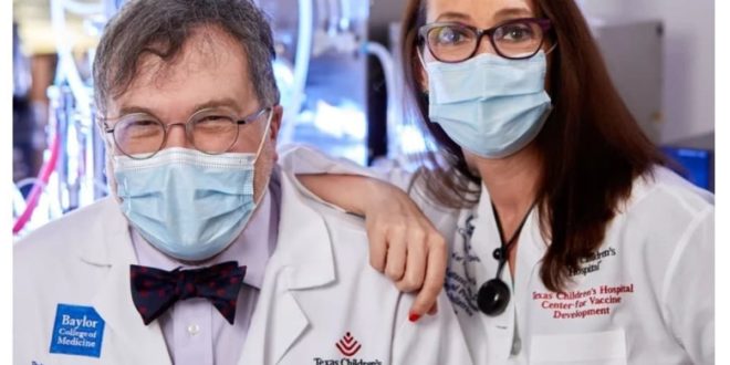 Έλενα Μποτάτζι- Πίτερ Χότεζ: Οι δύο γιατροί που κατασκεύασαν φθηνό εμβόλιο για τον κορωνοϊό και το προσφέρουν χωρίς πατέντα είναι υποψήφιοι για Νόμπελ Ειρήνης - BORO από την ΑΝΝΑ ΔΡΟΥΖΑ